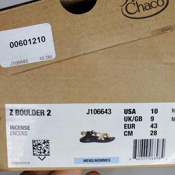 Chaco Z Boulder 2 Outdoor Hiking Sandals - Picture 4 of 4